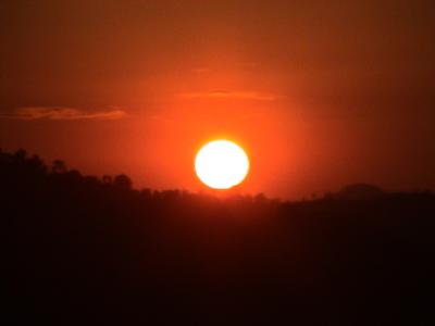 Sunrise in pokhra